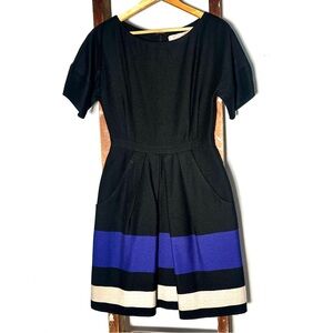 Lela Rose Pleated Dress